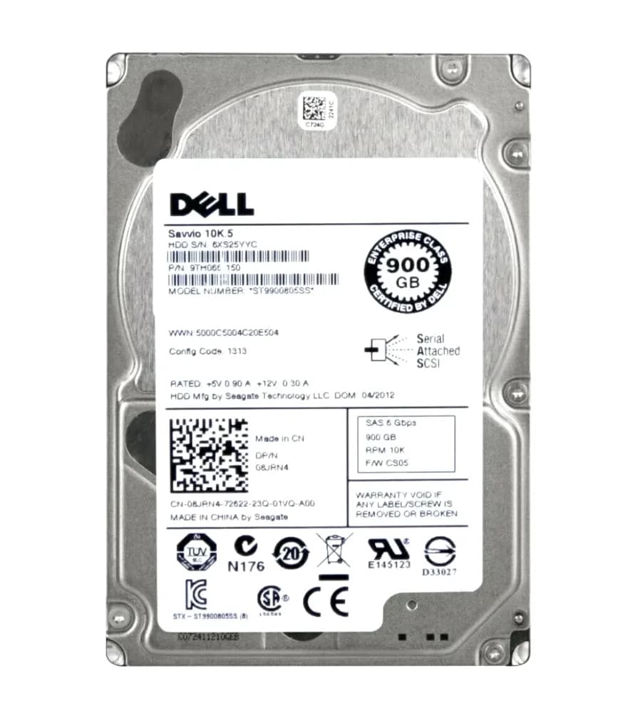 ST9900805SS - Seagate Savvio 10K.5 900GB 10000RPM SAS 2.5-Inch HDD