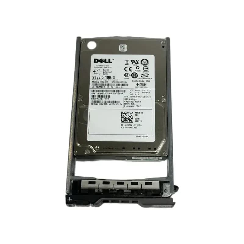 T871K - Dell 300GB 10000RPM SAS 2.5-Inch Hard Drive