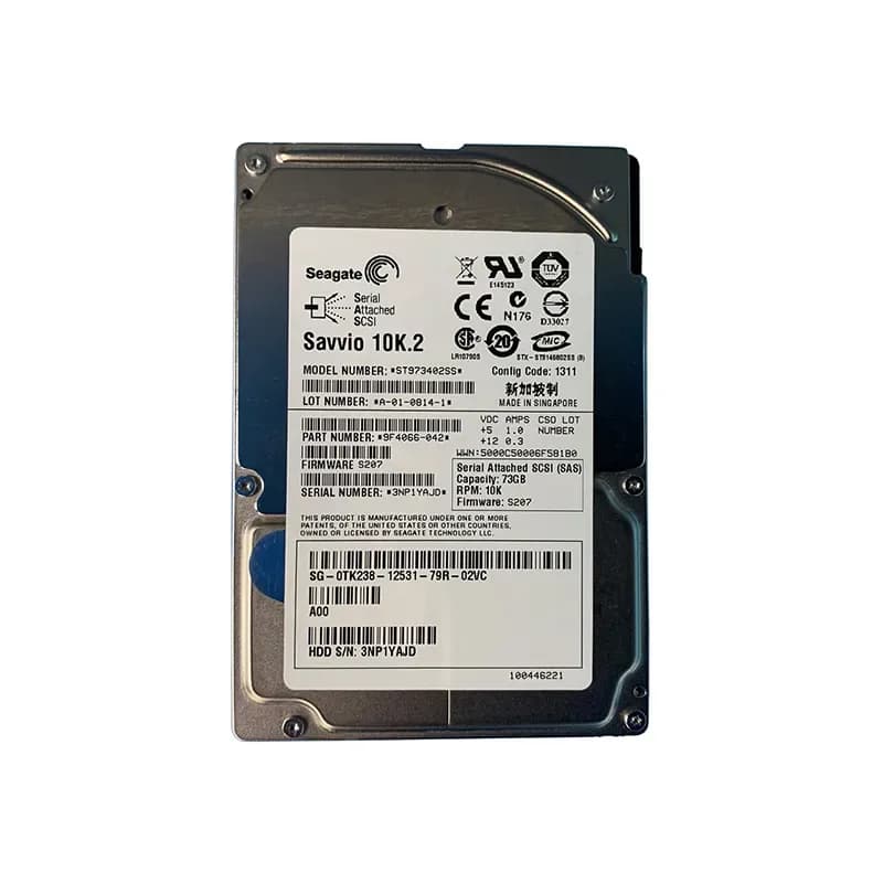 TK238 - Dell 73GB 10000RPM SAS 3Gb/s Hot Swap 2.5-in HDD