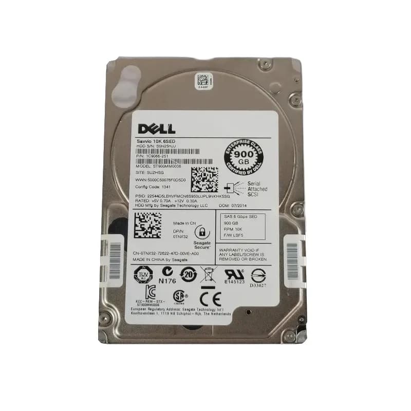 TNX32 - Dell 900GB 10000RPM SAS 2.5-Inch Hard Drive