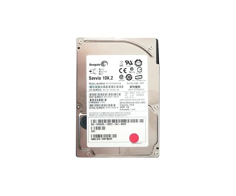 TX535 - Dell 73GB 10000RPM SAS 3Gb/s Hot Swap 2.5-in Hard Drive