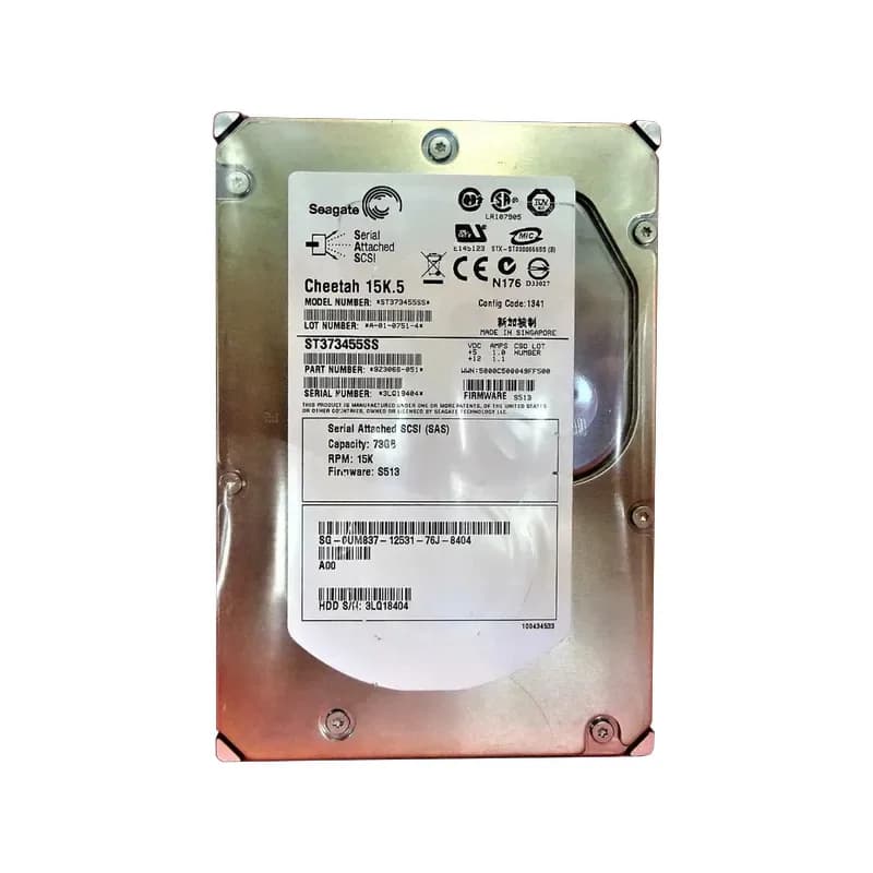 UM837 - Dell 73GB 15000RPM SAS 3Gb/s 3.5-in Hard Drive