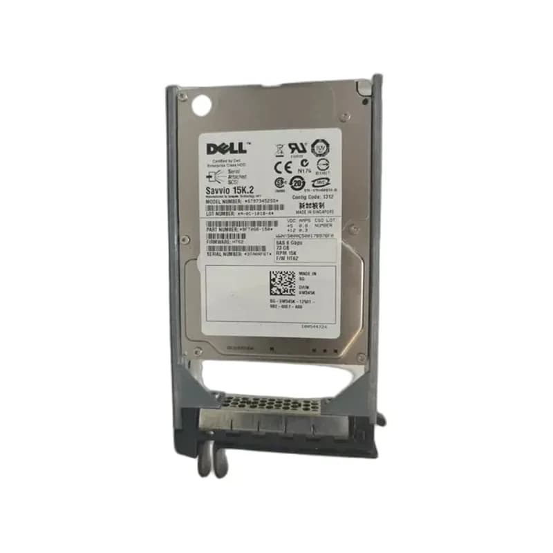 W345K - Dell 73GB 15000RPM SAS 6Gb/s 2.5-in Hard Drive