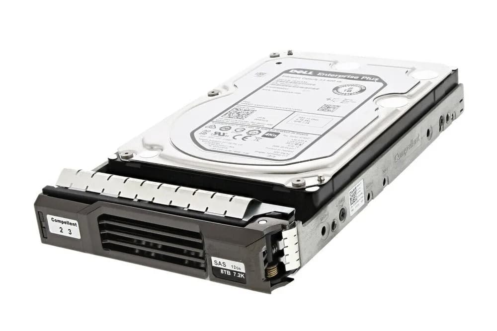 W6YC4 - Dell 8TB 7200RPM SAS 12Gb/s 3.5-Inch Hard Drive