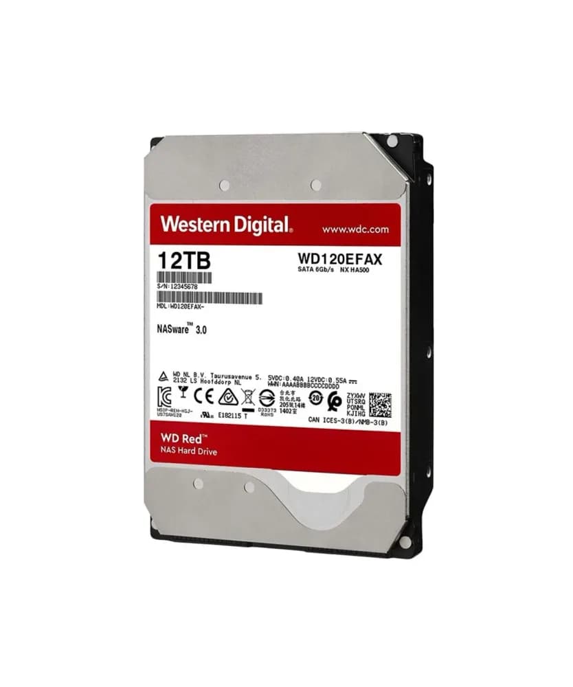 WD120EFAX - Western Digital 12TB 5400RPM SATA 6Gb/s 3.5-in Hard Drive