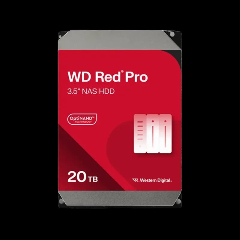 WD202KFGX - Western Digital Red Pro 20TB 7200RPM SATA 3.5-Inch HDD