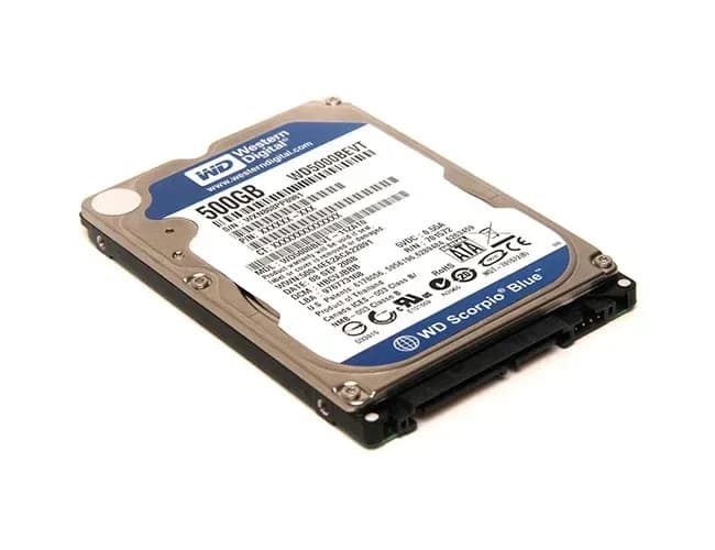 WD5000BEVT - WD 500GB 5400RPM SATA 3Gb/s 2.5-in HDD