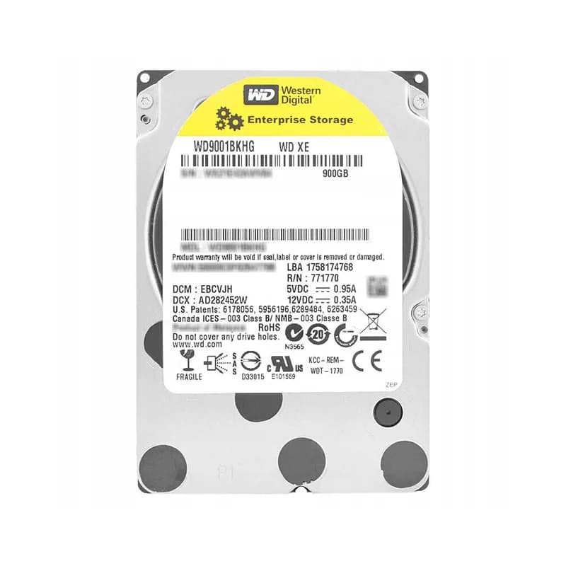 WD9001BKHG - Western Digital XE 900GB 10000RPM SAS 2.5-Inch Hard Drive