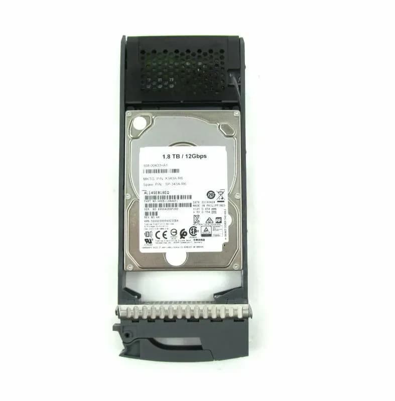 X343A - NetApp 1.8TB 10000RPM SAS 12Gb/s 2.5-in Hard Drive