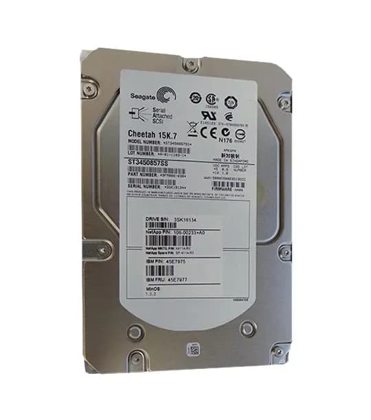 X411A - NetApp 450GB 15000RPM SAS 3Gb/s 3.5-in Hard Drive