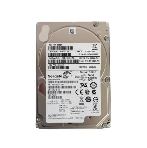 X422A - NetApp 600GB 10000RPM SAS 6Gb/s 64MB Cache 2.5-Inch Hard Drive