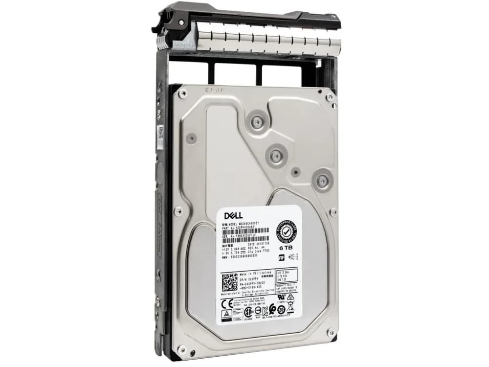 XXPPV - Dell 6TB 7200RPM SAS 12Gb/s 3.5-Inch Hard Drive