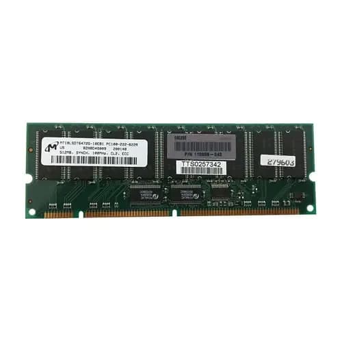 110959-042 - HP 512MB 100MHz PC100 ECC RDIMM Memory
