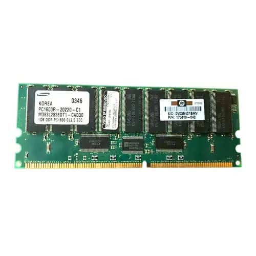 175919-042 - HP 1GB DDR 200MHz ECC Registered RDIMM 2.5V 184p Memory