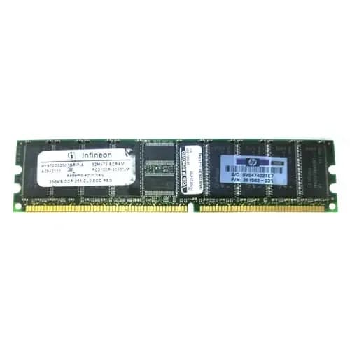 261583-031 - HP 256MB RDIMM 184-Pin Memory Module