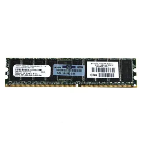 300699-001 - HP 256MB DDR 266MHz ECC RDIMM 2.5V 184-Pin Memory Module