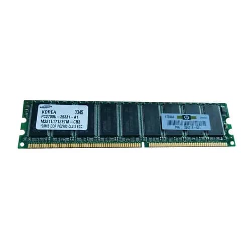 326318-031 - HP 128MB UDIMM 184-Pin Memory Module