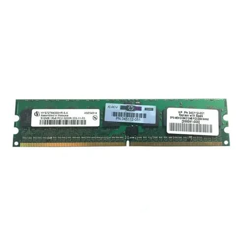 345112-051 - HP 512MB RDIMM 240-Pin Memory Module