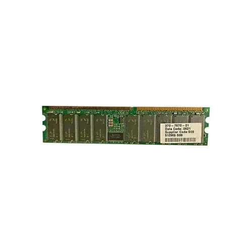 370-7670 - Sun 512MB RDIMM 184-Pin Memory Module