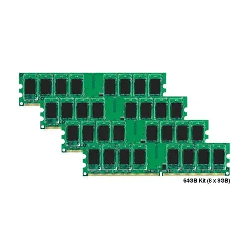 370-AATL - Dell 64GB Kit (8x8GB) DDR3 1866MHz CL13 ECC RDIMM Memory