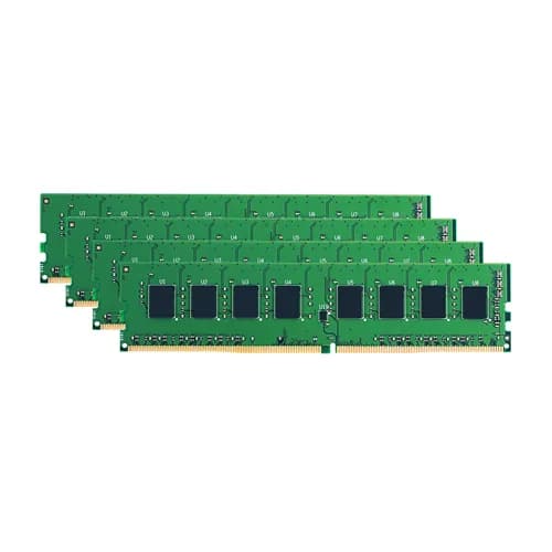 370-ABUO - Dell 16GB Kit (4x4GB) DDR4 2133MHz CL15 ECC RDIMM Memory