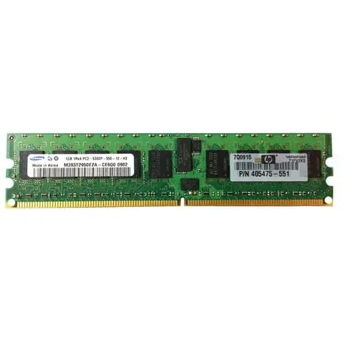 405475-551 - HP 1GB RDIMM 240-Pin Memory Module