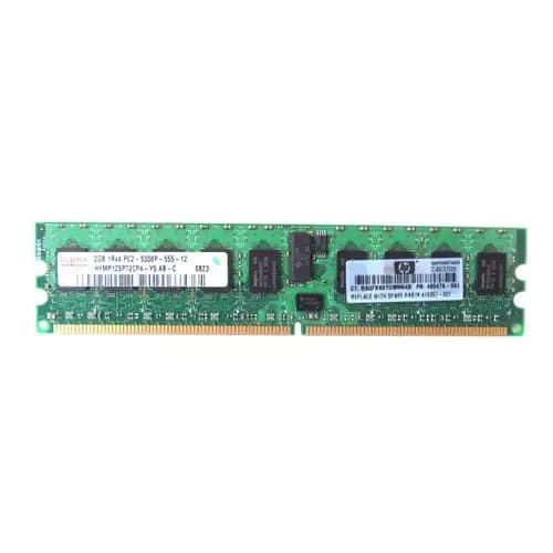 416357-001 - HP 2GB DDR2 667MHz ECC Registered RDIMM 1.8V 240p Memory