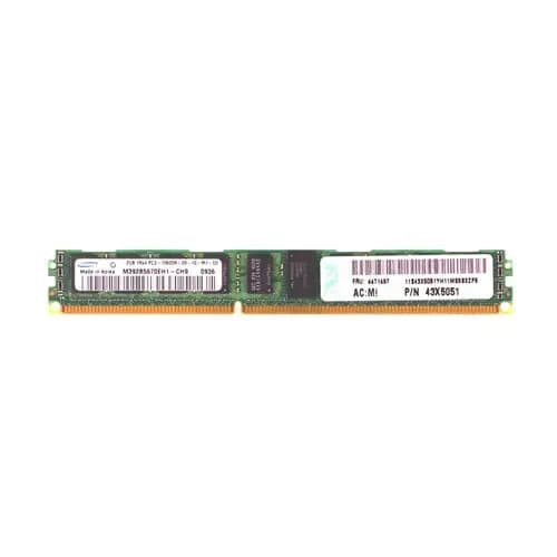 43X5051 - IBM 2GB DDR3 1333MHz CL9 ECC RDIMM Memory Module