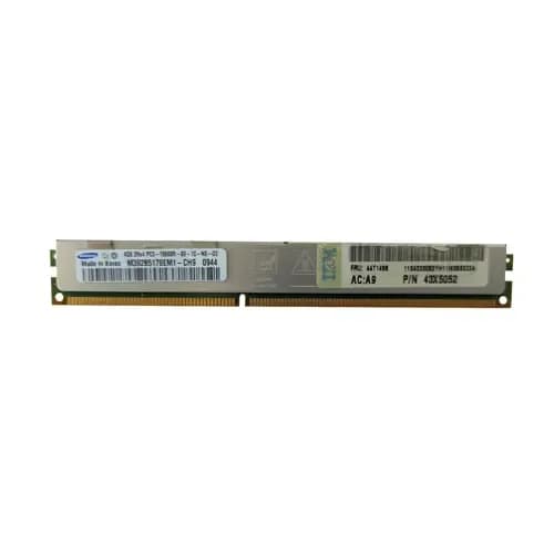 43X5052 - IBM 4GB DDR3 1333MHz CL9 ECC VLP RDIMM Memory Module