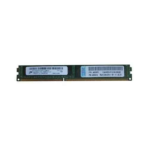 43X5314 - IBM 4GB DDR3 1333MHz CL9 ECC VLP RDIMM Memory Module