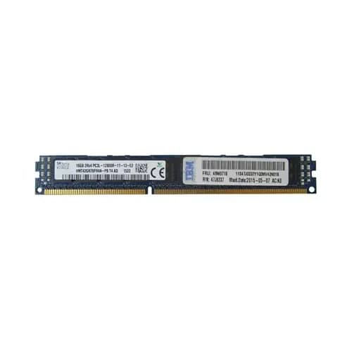 46W0718 - IBM 16GB DDR3 1600MHz CL11 ECC VLP RDIMM Memory Module