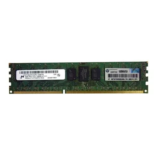 605312-371 - HP 4GB DDR3 1333MHz CL9 ECC RDIMM Memory Module