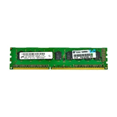 637458-571 - HP 2GB DDR3 1333MHz CL9 ECC UDIMM Memory Module