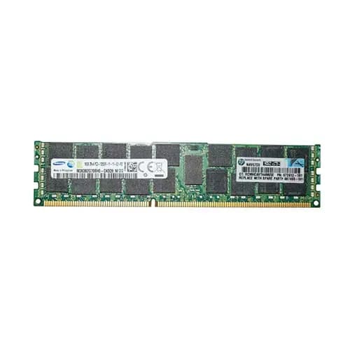 687465-001 - HP 16GB DDR3 1600MHz ECC RDIMM 1.5V 240-Pin Memory