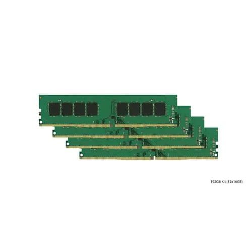 6CN35AV - HP 192GB Kit (12x16GB) DDR4 2933MHz CL21 ECC RDIMM Memory