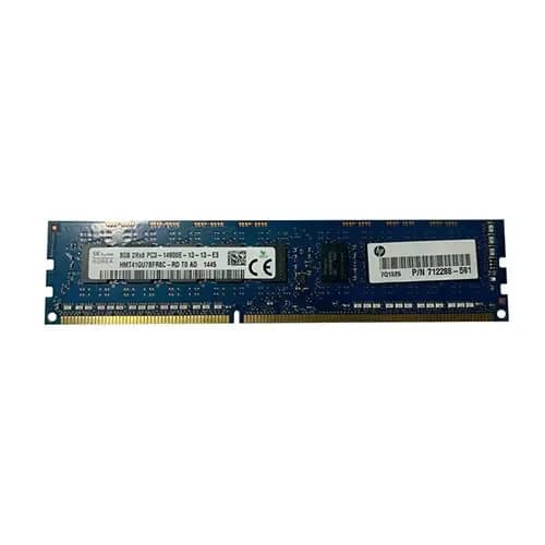 712288-581 - HP 8GB DDR3 1866MHz CL13 ECC UDIMM Memory Module