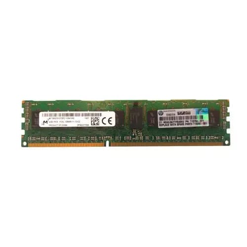 713754-071 - HP 4GB DDR3 1600MHz CL11 ECC RDIMM Memory Module