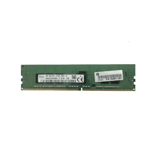 752367-581 - HP 4GB DDR4 2133MHz CL15 ECC RDIMM Memory Module