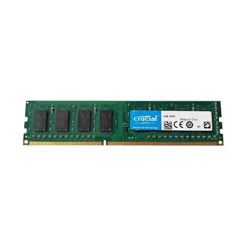 CT51272BA1067 - Crucial 4GB DDR3 1066MHz CL7 ECC UDIMM Memory Module
