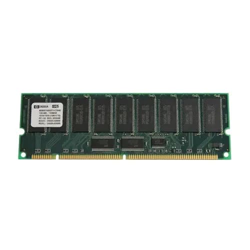 D8265A - HP 128MB 133MHz ECC Registered DIMM 3.3V 168-Pin Memory