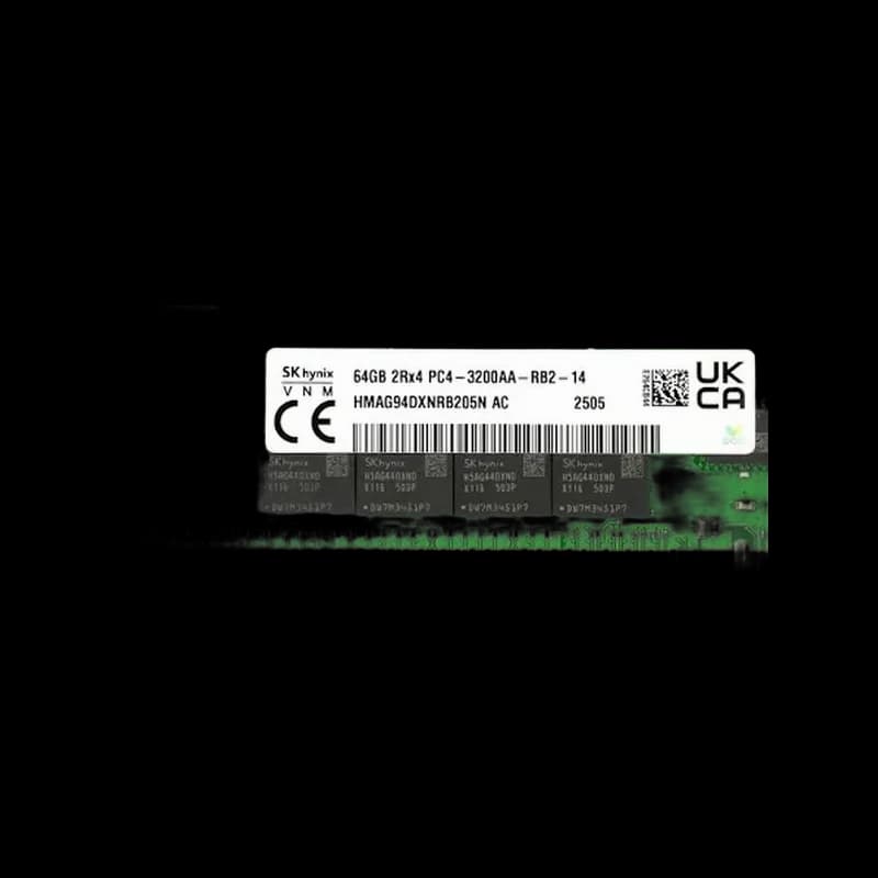 HMAG94DXNRB205N - Hynix 64GB DDR4 3200MHz ECC RDIMM Memory Module