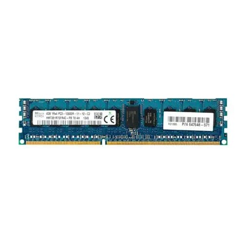 HMT351R7EFR4C-PB - Hynix 4GB DDR3 1600MHz CL11 ECC RDIMM Memory Module