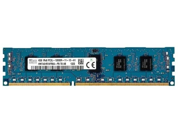 HMT451R7AFR8A-PB - Hynix 4GB DDR3 1600MHz ECC RDIMM Memory Module