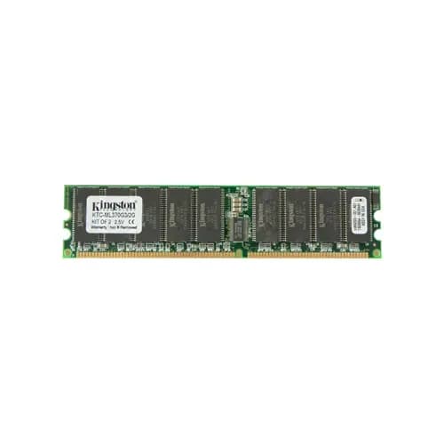 KTC-ML370G3/2G - Kingston 2GB Kit (2x1GB) RDIMM 184-Pin Memory Module