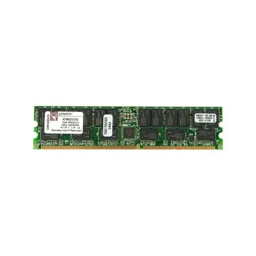 KTM5037/2G - Kingston 2GB Kit (2x1GB) RDIMM 184-Pin Memory Module