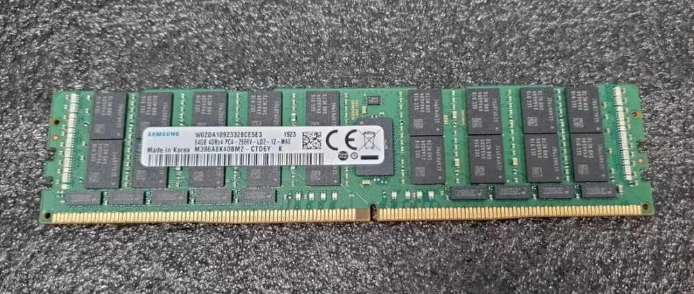 M386A8K40BM2-CTD - Samsung 64GB DDR4 2666MHz ECC RDIMM Memory Module