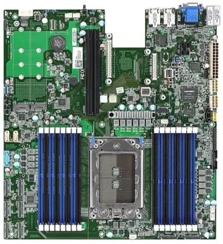 S8026GM2NRE - Tyan Socket SP3 E-ATX AMD Chipset System Board (Motherboard) Supports EPYC 7001 / 7002 Series DDR4 16x DIMM