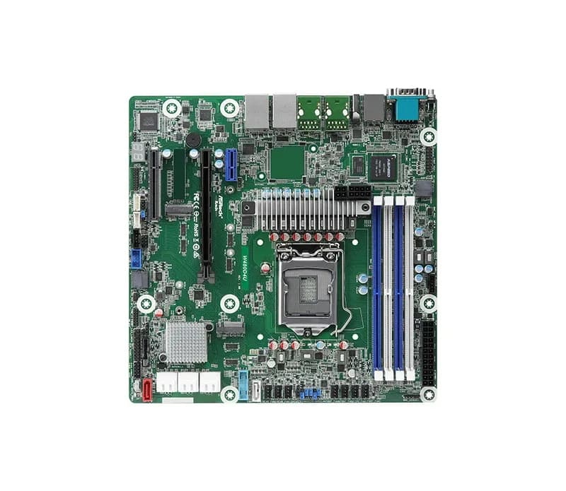 W480D4U - ASRock Socket LGA1200 W480 Chipset Micro-ATX System Board