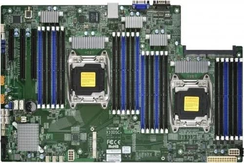 X10DSC+ - Supermicro LGA2011 C612 Chipset Proprietary Motherboard DDR4