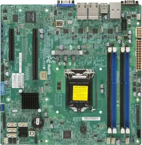 X10SLM+-LN4F - Supermicro LGA1150 C224 Chipset M-ATX Motherboard